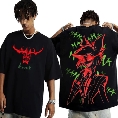 Hazbin Hotel RED ALASTOR Oversized Unisex T-shirt/Crewneck/Hoodie