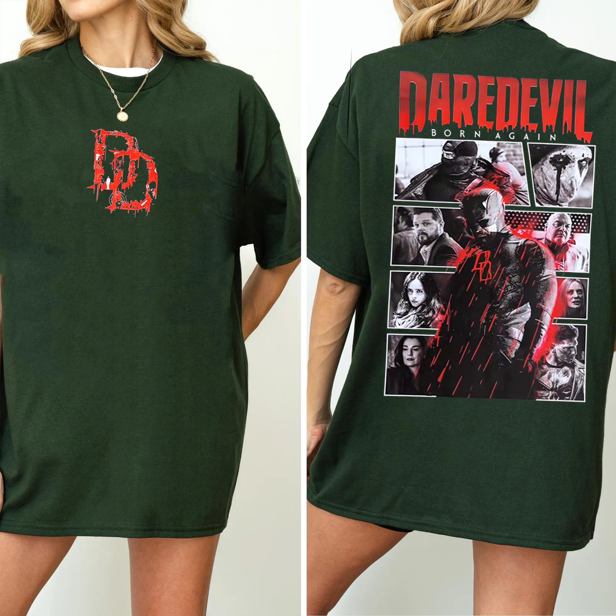 Leon Kennedy and Chris Redfield Resident Evil Unisex T-shirt/Crewneck/Hoodie