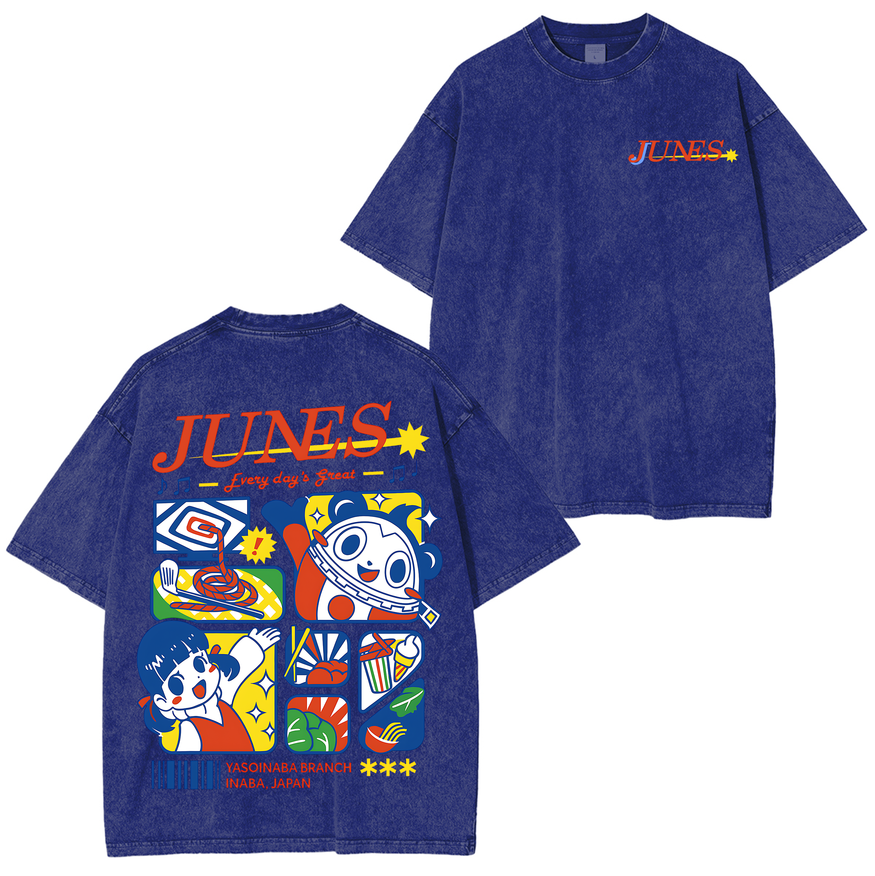 Persona 4 Unisex Washed T-Shirt