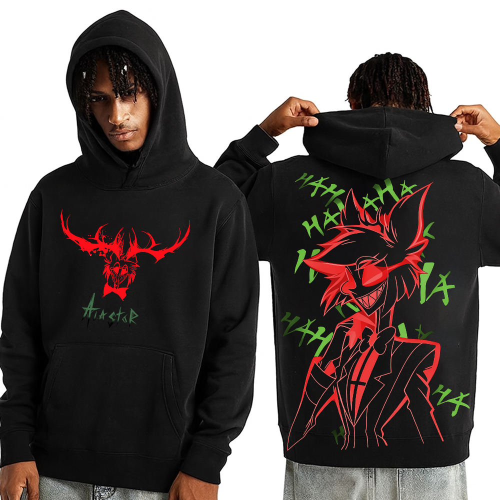 Hazbin Hotel RED ALASTOR Oversized Unisex T-shirt/Crewneck/Hoodie