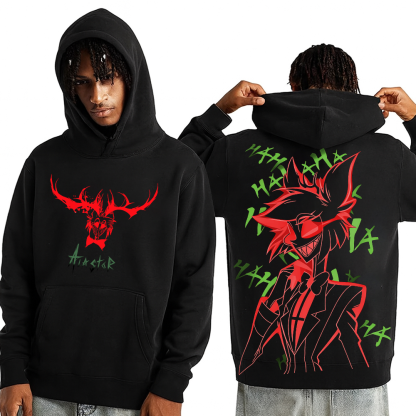 Hazbin Hotel RED ALASTOR Oversized Unisex T-shirt/Crewneck/Hoodie