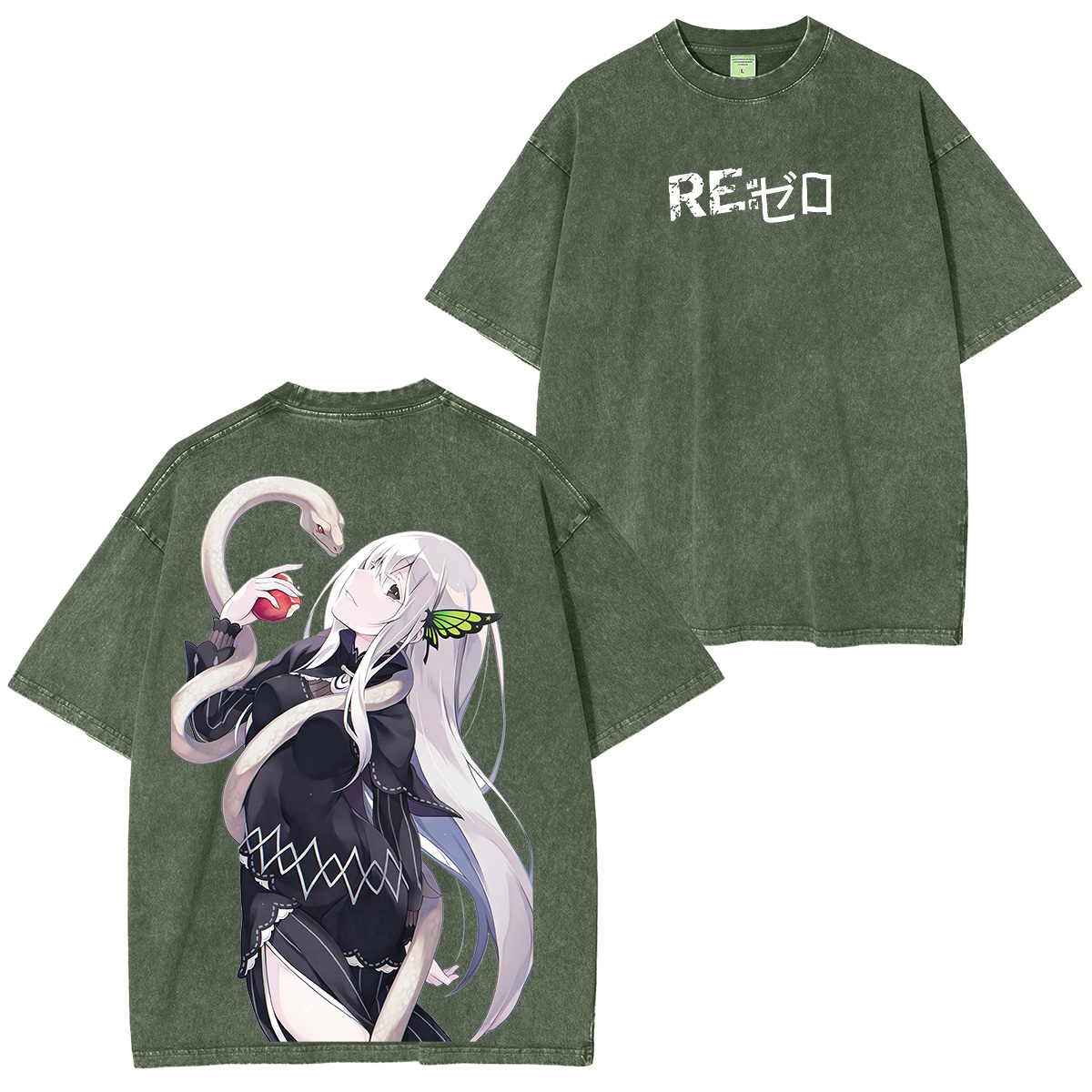 ReZero:Echidna Unisex  Washed T-Shirt