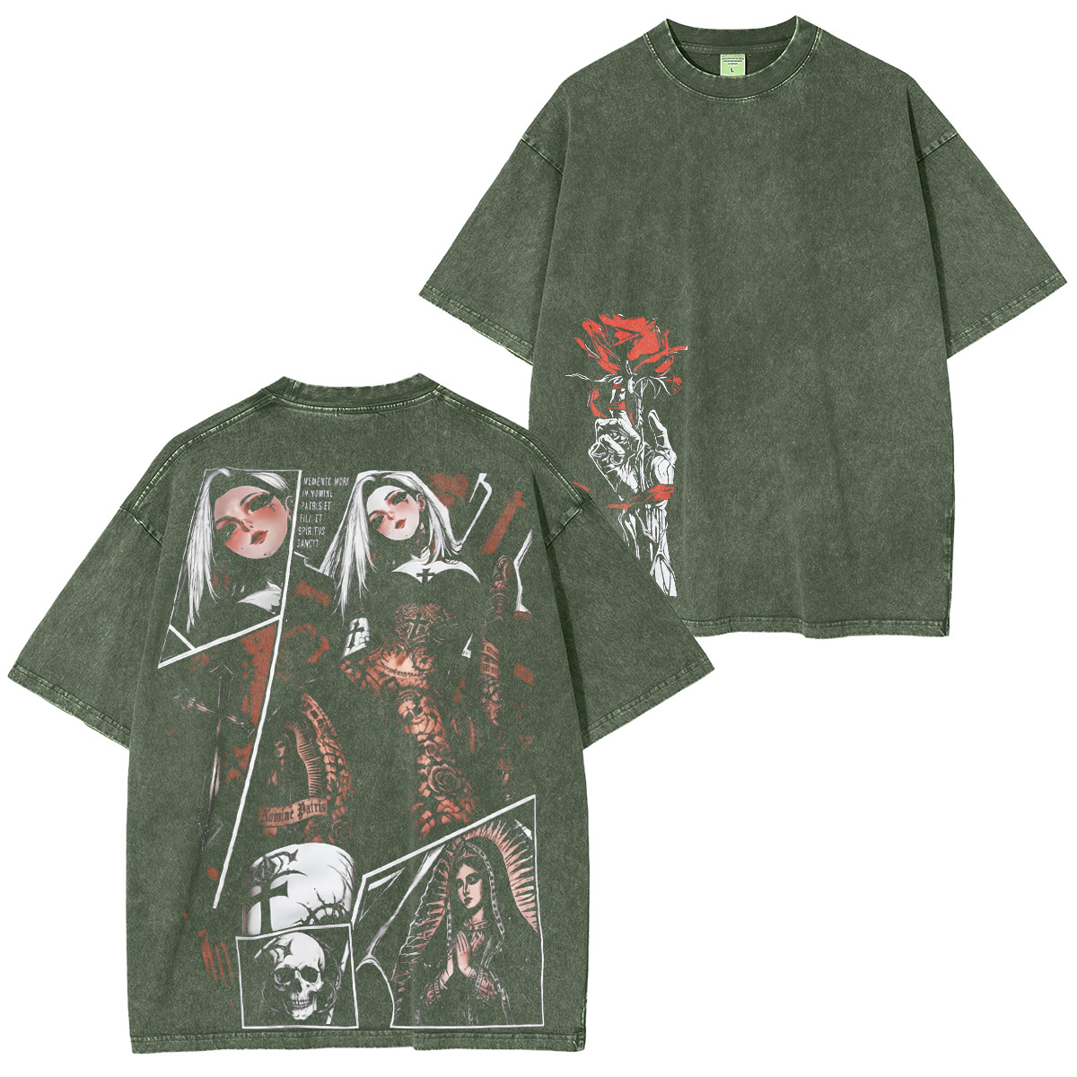 Thorns Do Not Bleed Vintage Washed T-shirt/Crewneck/Hoodie