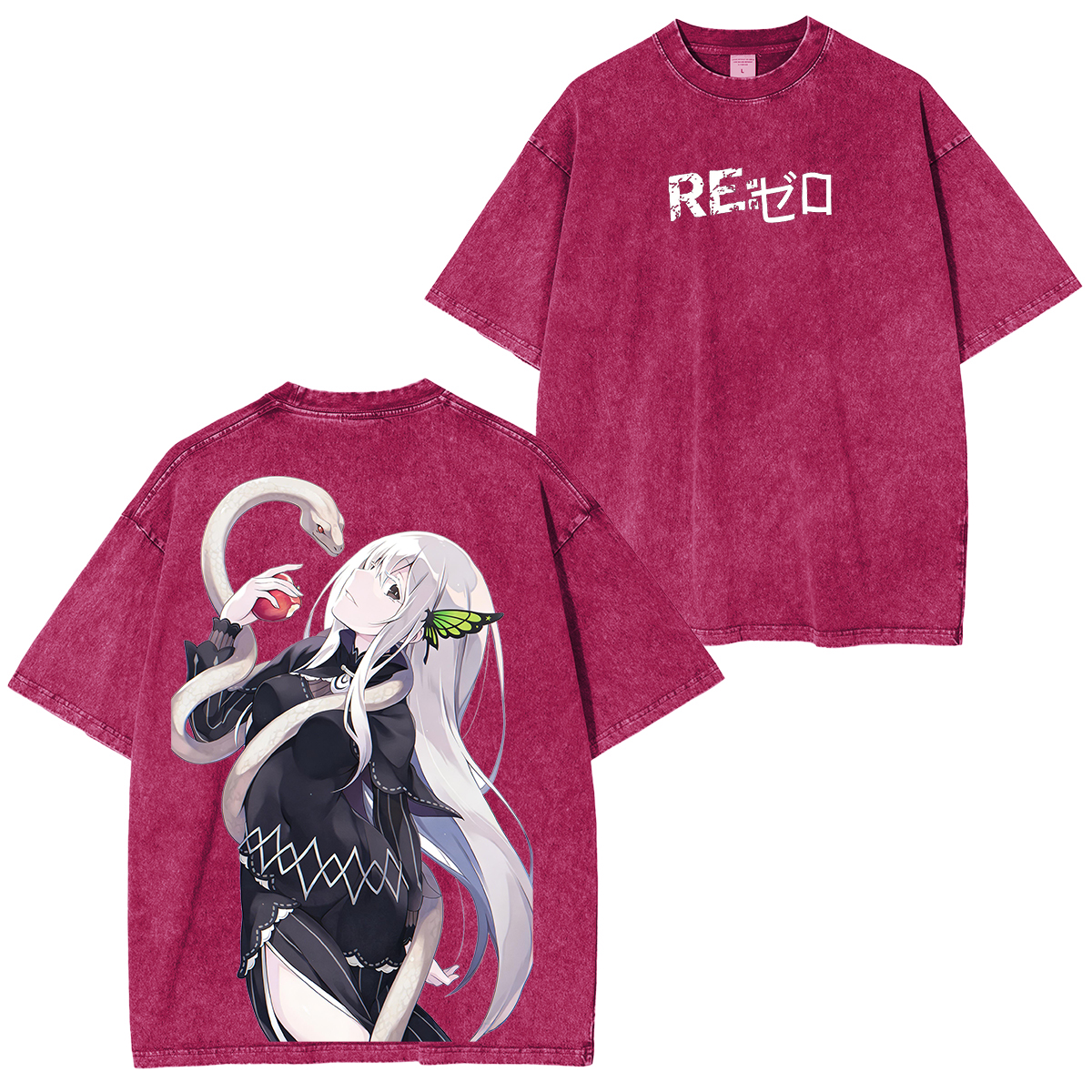 ReZero:Echidna Unisex  Washed T-Shirt