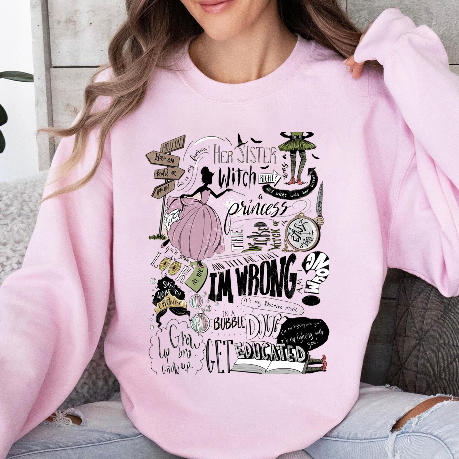 Eeypy Wicked Witch of The East Bro Unisex Shirt/Crewneck/Hoodie