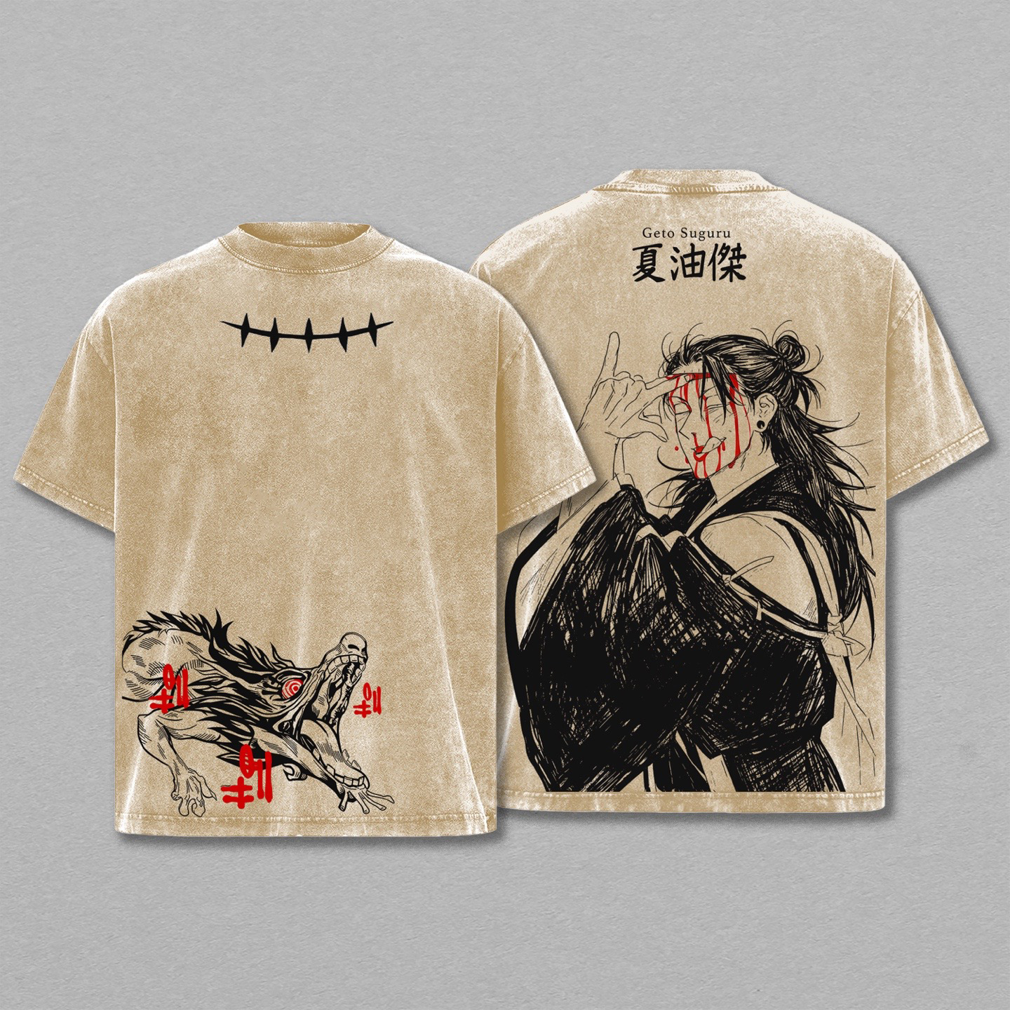 Jujutsu Kaisen: geto T-shirt/Crewneck/Hoodie