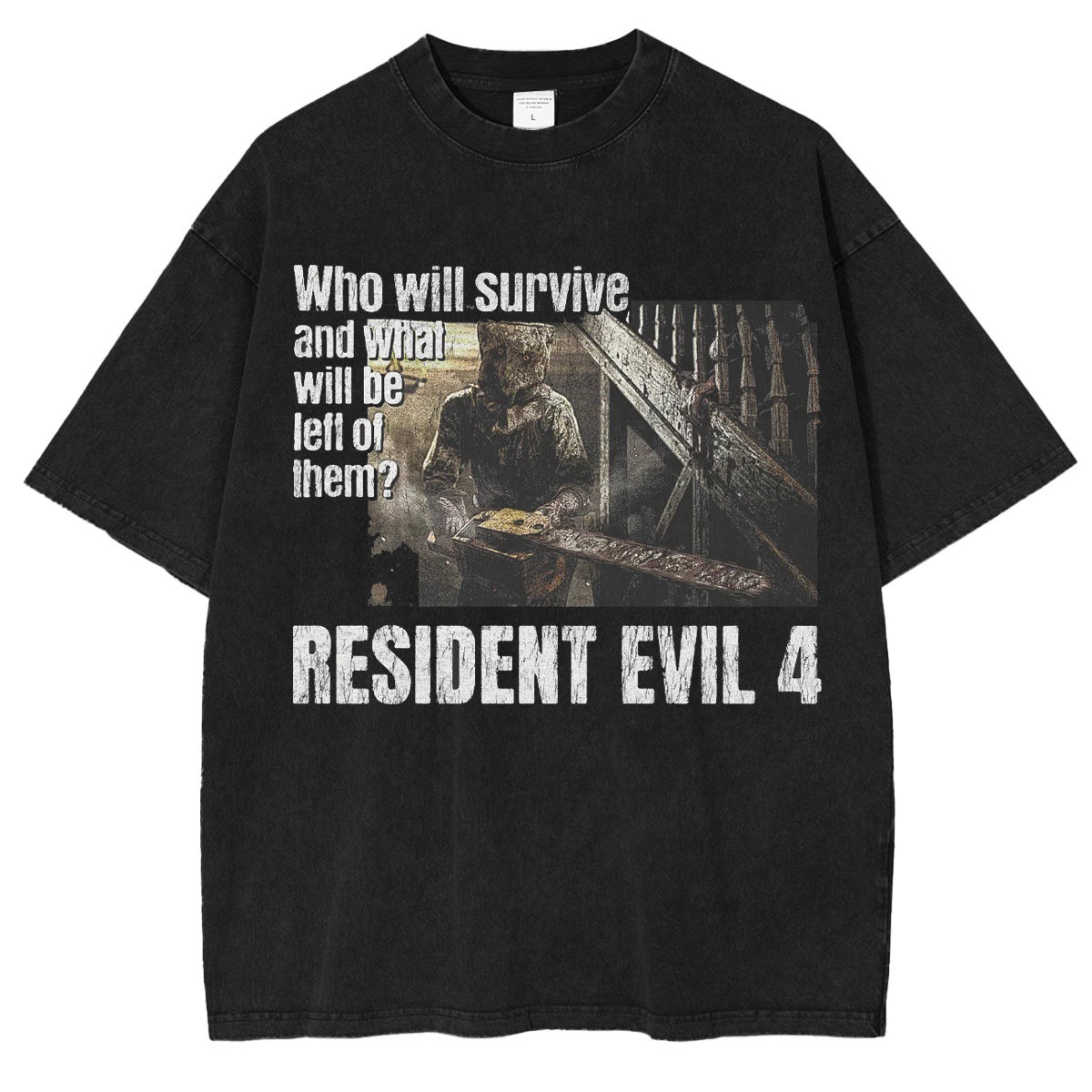 [Copy]"I Must Have More!" 40 Retro Washed T-Shirt