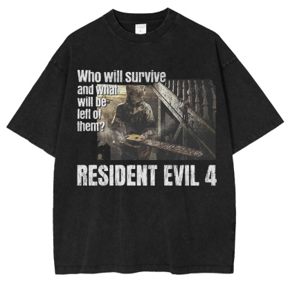 [Copy]"I Must Have More!" 40 Retro Washed T-Shirt