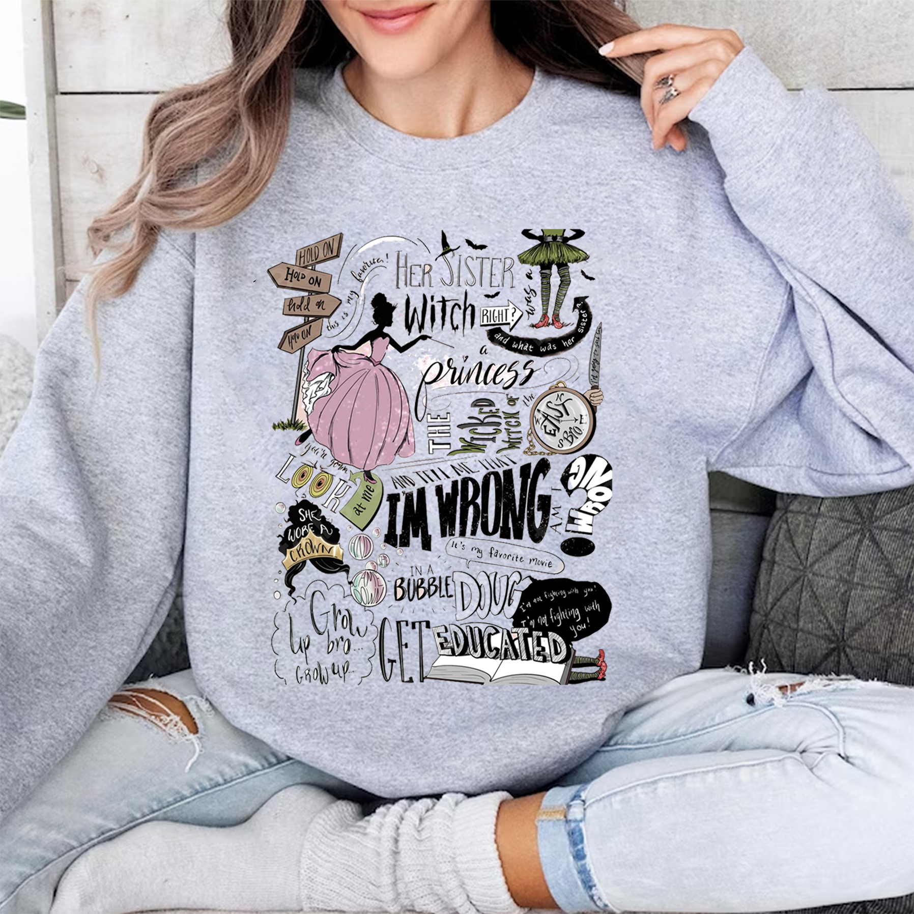 Eeypy Wicked Witch of The East Bro Unisex Shirt/Crewneck/Hoodie