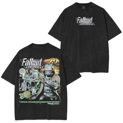 Fallout 3 Double Retro Washed T-Shirt