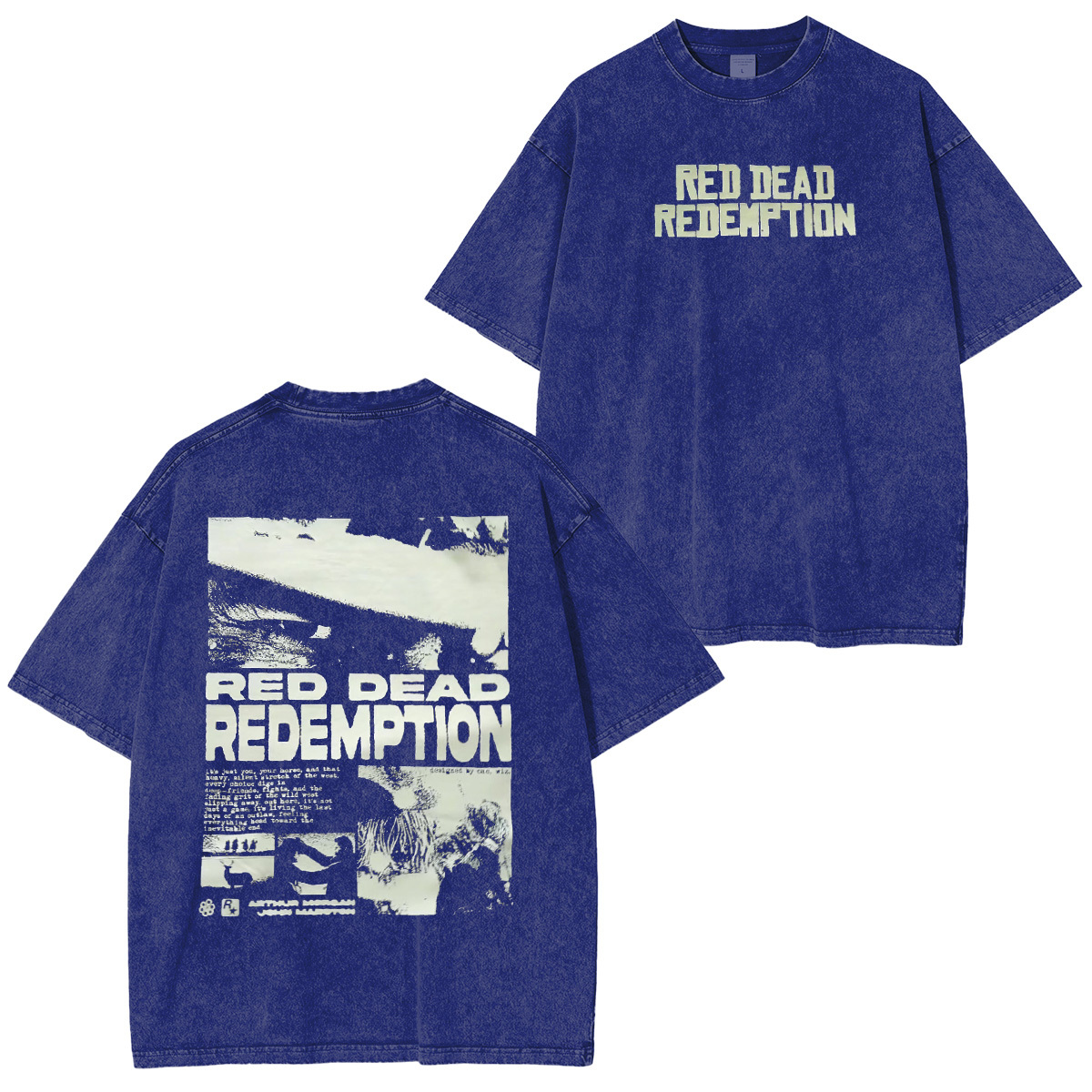 Red Dead Redemtion2 Character Print T-Shirt