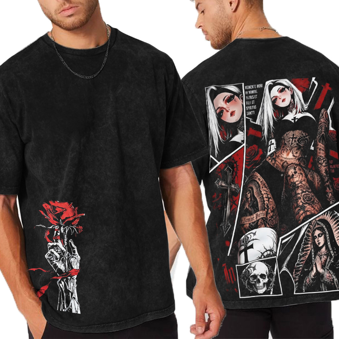 Thorns Do Not Bleed Vintage Washed T-shirt/Crewneck/Hoodie