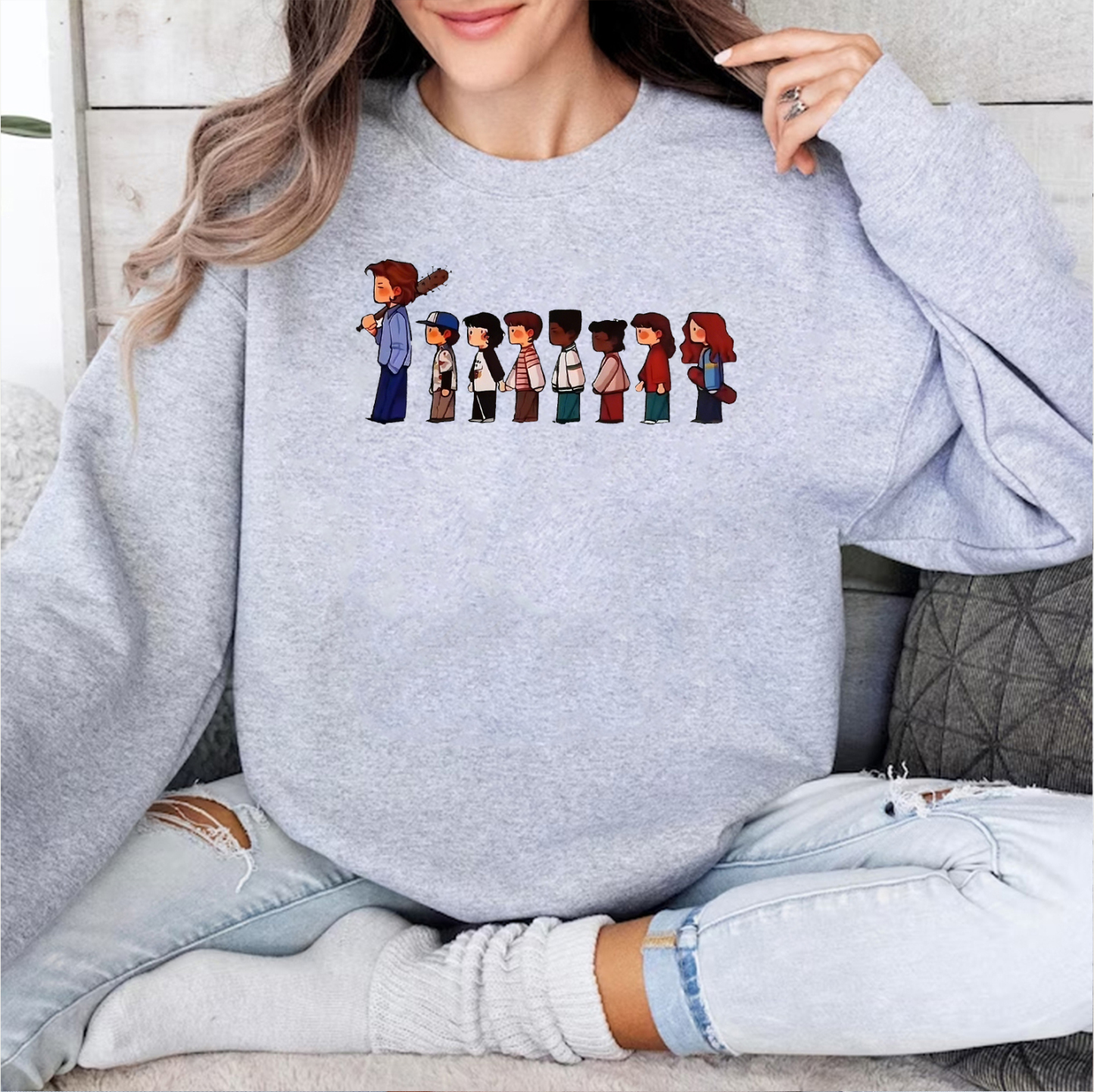 Stranger Things 5 Unisex Shirts/Crewneck/Hoodie