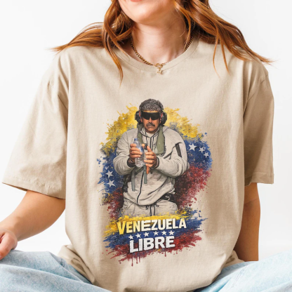 Venezuela Libre T-Shirt,Unisex Shirts/Crewneck/Hoodie