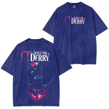 It: Welcome to Derry Unisex Washed T-shirt/Crewneck/Hoodie