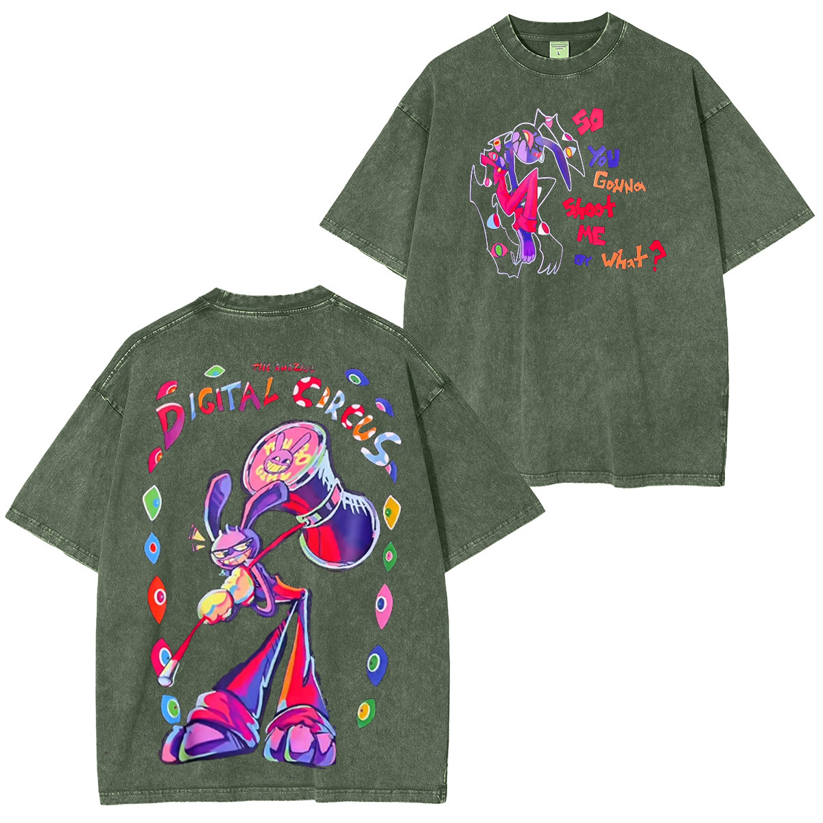 Jax The Amazing Digital Circus Oversized T-shirt/Crewneck/Hoodie