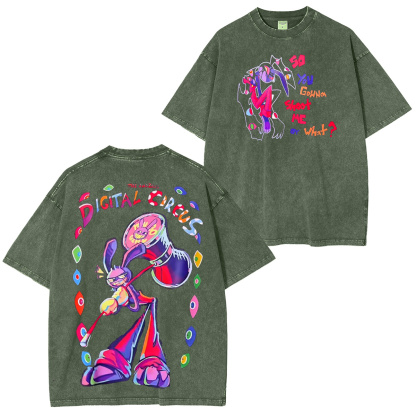 Jax The Amazing Digital Circus Oversized T-shirt/Crewneck/Hoodie