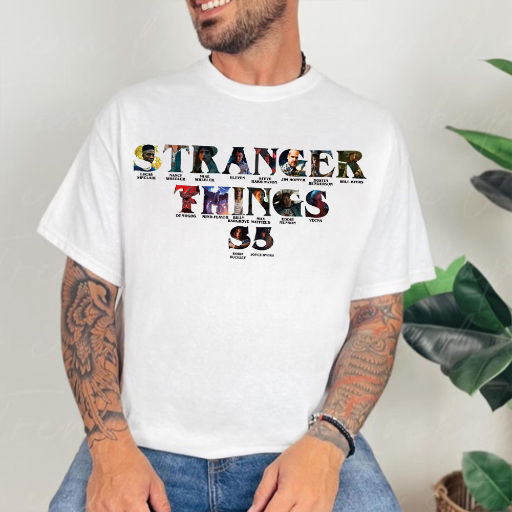 Stranger Things 5 Unisex Shirts/Crewneck/Hoodie