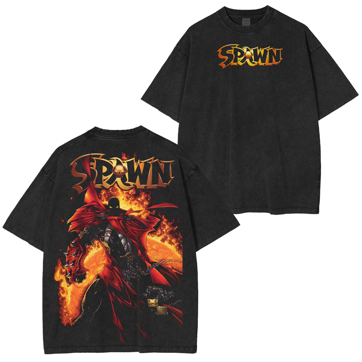 Spawn Washed T-shirt/Crewneck/Hoodie