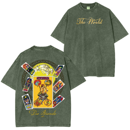 JoJo"s Bizarre Adventure Washed T-shirt/Crewneck/Hoodie