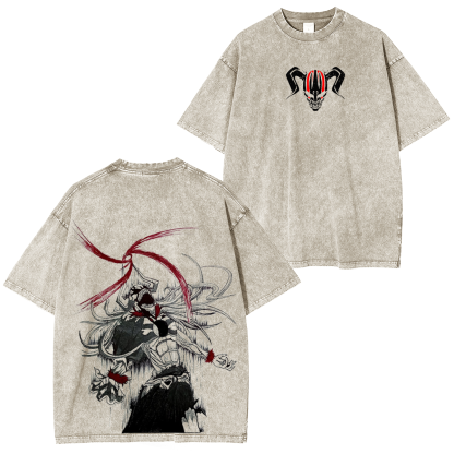 Bleach Ichigo Kurosaki Anime Washed T-shirt/Crewneck/Hoodie