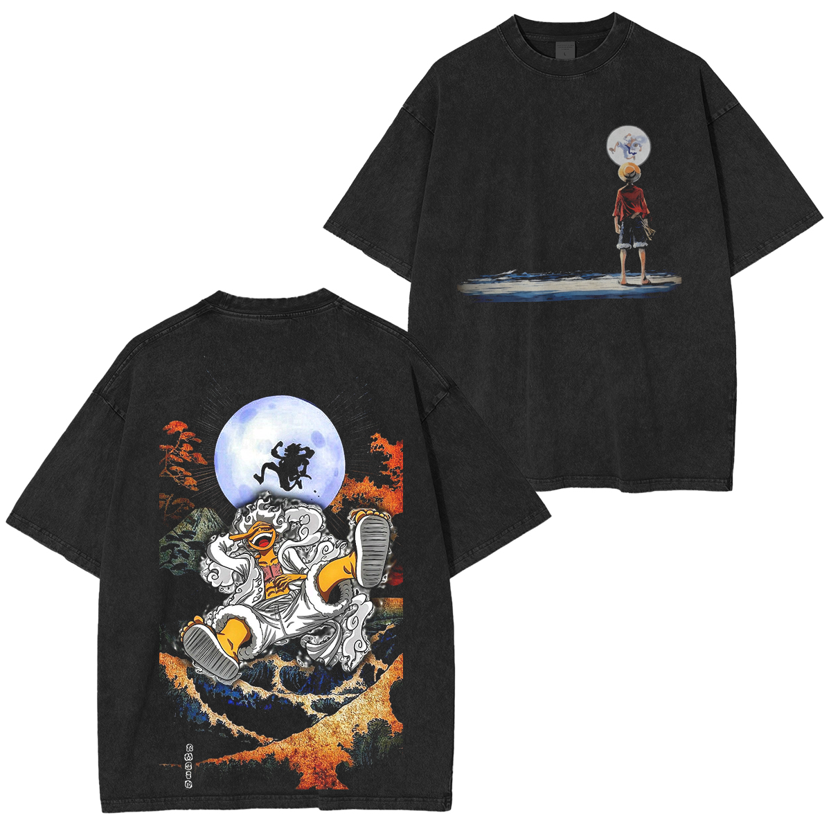 One Piece Washed T-shirt/Crewneck/Hoodie