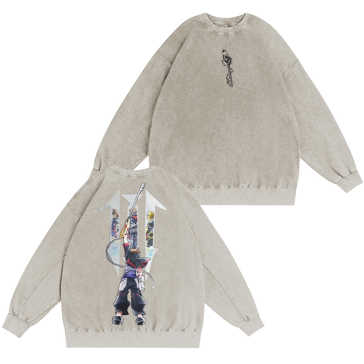 Kingdom Hearts Oversized T-shirt/Crewneck/Hoodie