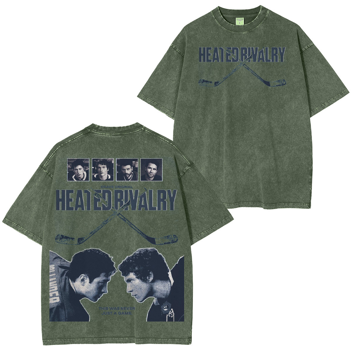 Heated Rivalry Washed T-shirt/Crewneck/Hoodie