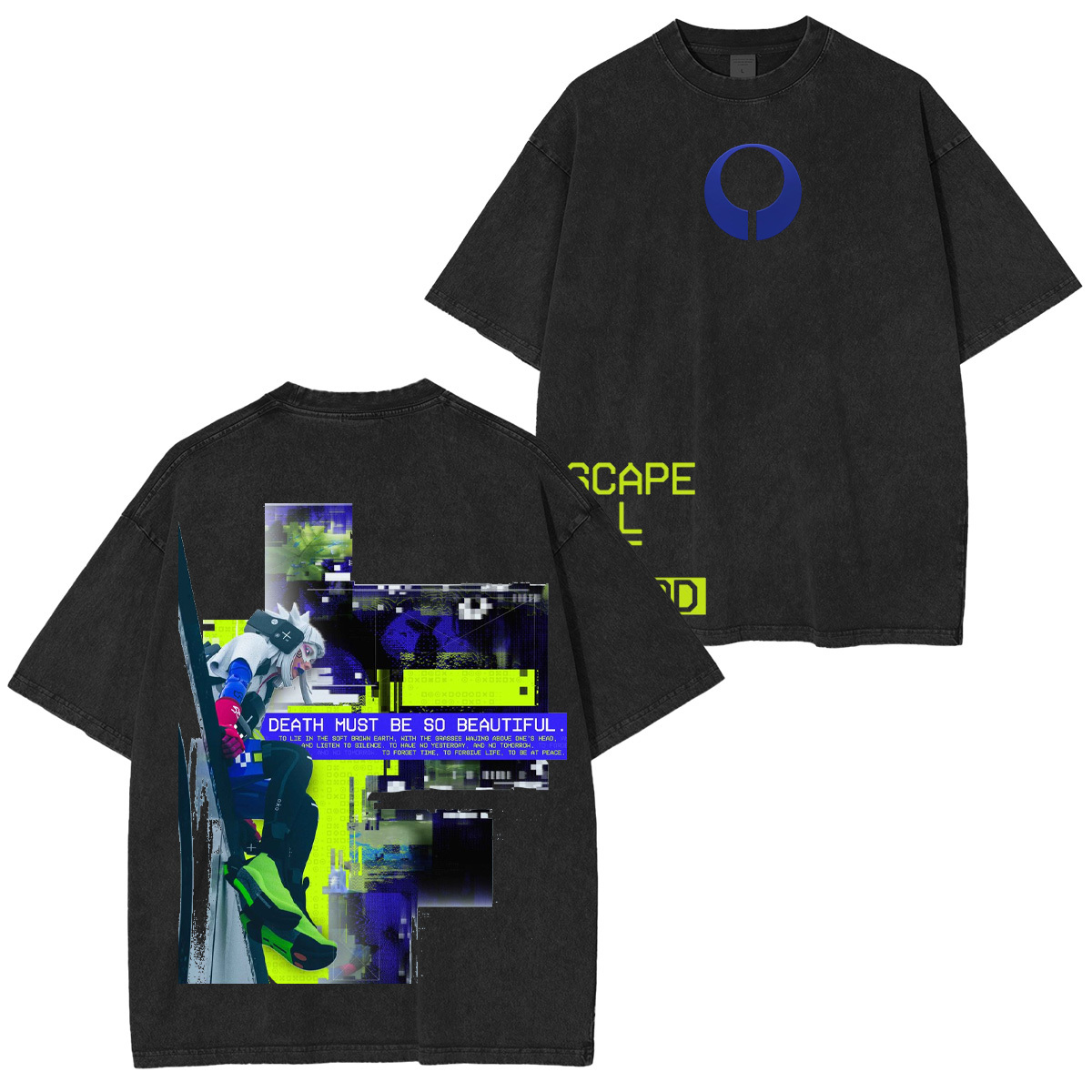 Bungie - Marathon Gameplay Washed T-shirt/Crewneck/Hoodie