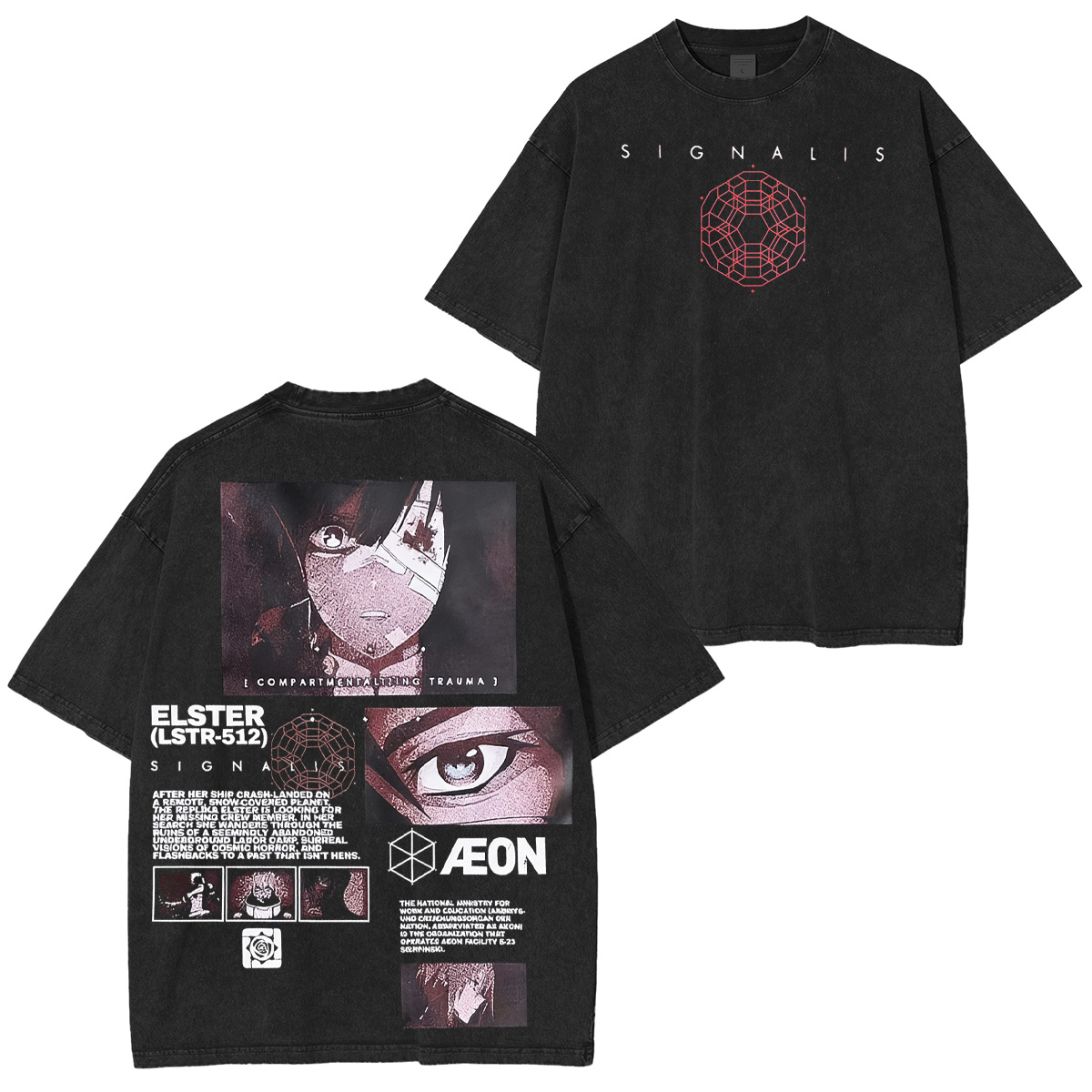 SIGNALIS Washed T-shirt/Crewneck/Hoodie