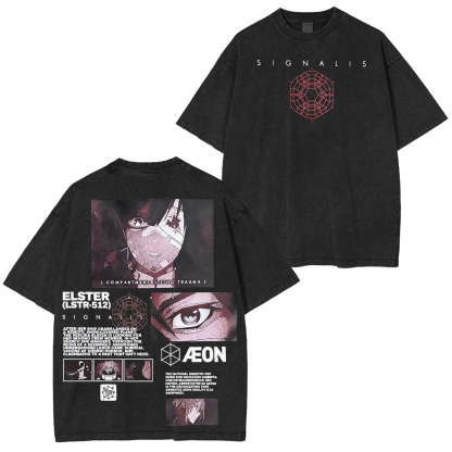 SIGNALIS Washed T-shirt/Crewneck/Hoodie