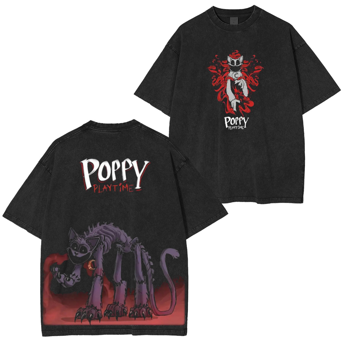 Poppy Playtime: Chapter 3 Washed T-shirt/Crewneck/Hoodie