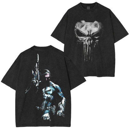 Darc Sport Exclusive Punisher Limited Edition Unisex  Washed T-Shirt/Hoodie/Pullover Sweatshirt