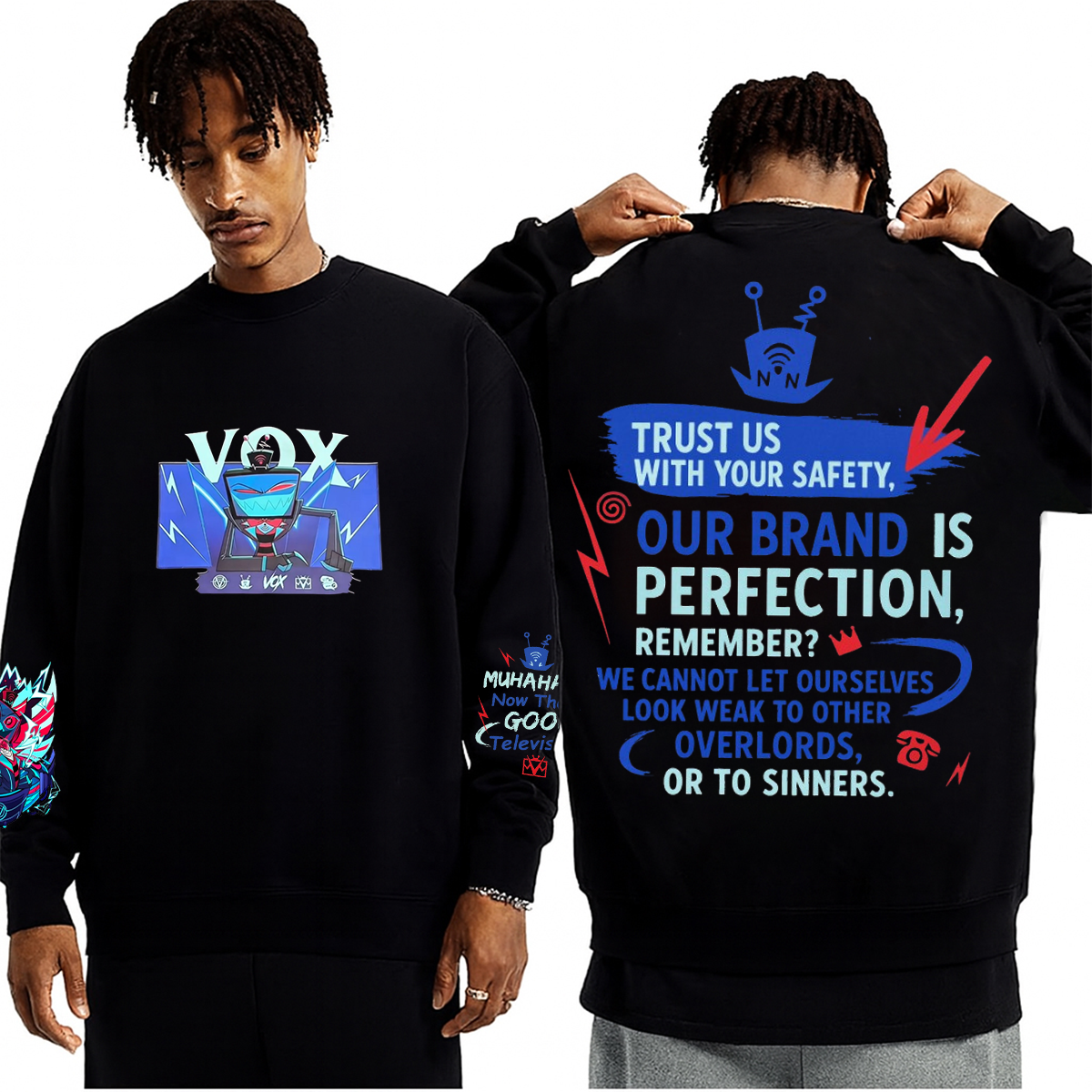 Vox Hazbin Hotel Unisex Shirt/Crewneck/Hoodie