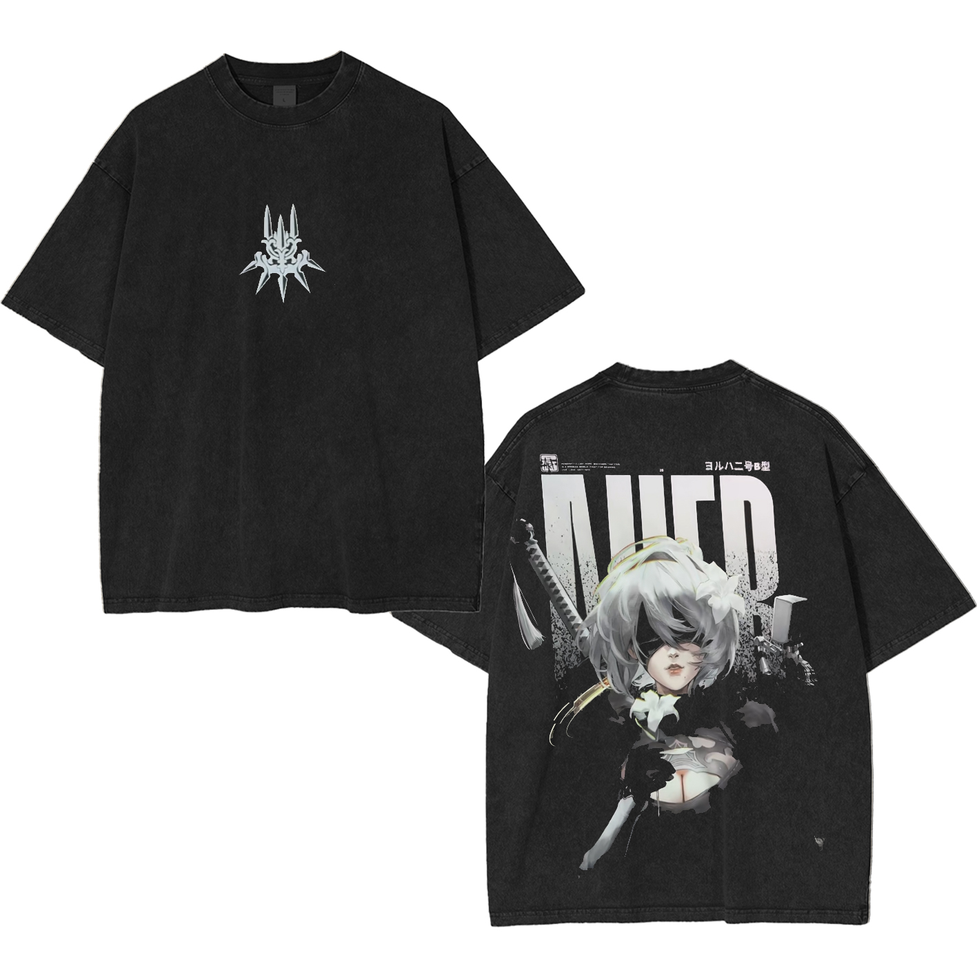 NieR Automata Unisex Washed T-Shirt