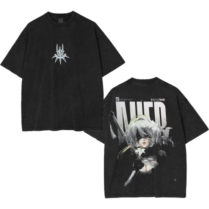 NieR Automata Unisex Washed T-Shirt