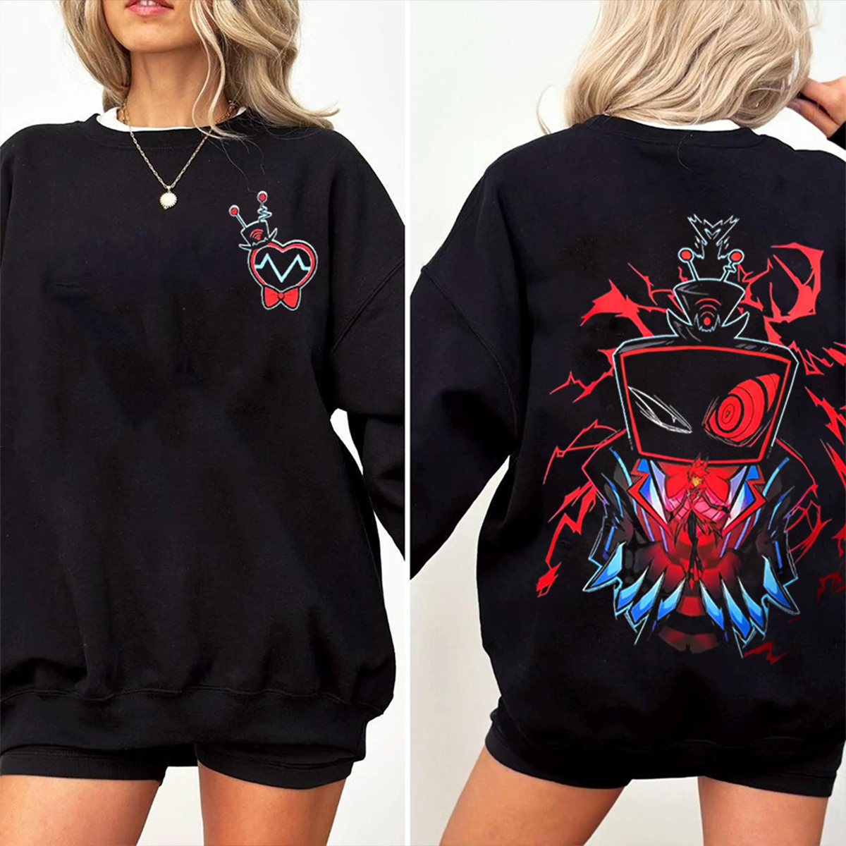 Vox Hazbin Hotel Oversized T-shirt/Crewneck/Hoodie