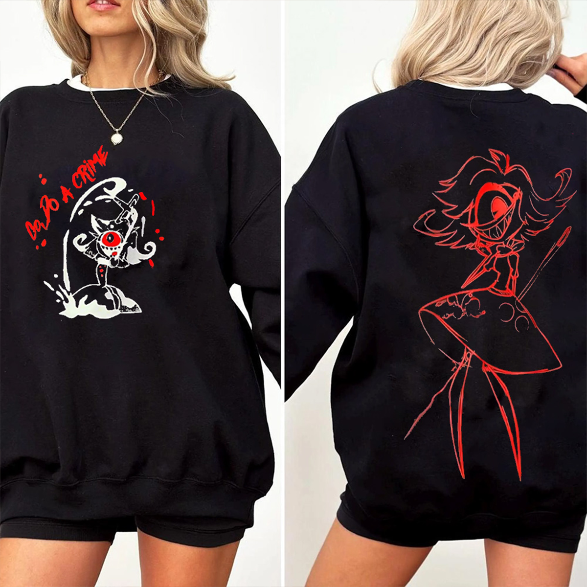 Hazbin Hotel Oversized T-shirt/Crewneck/Hoodie
