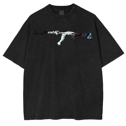 AK-47 Vulcan for GTA San Andreas Vintage Unisex Washed T-Shirt