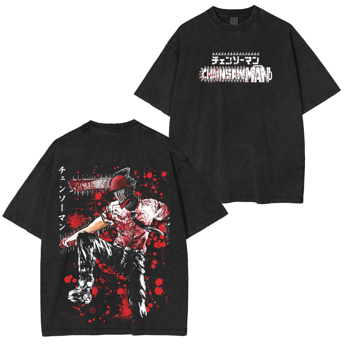 Chainsaw Man Vintage T-Shirt