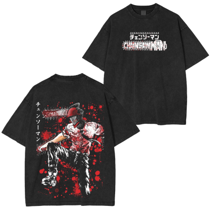Chainsaw Man Vintage T-Shirt