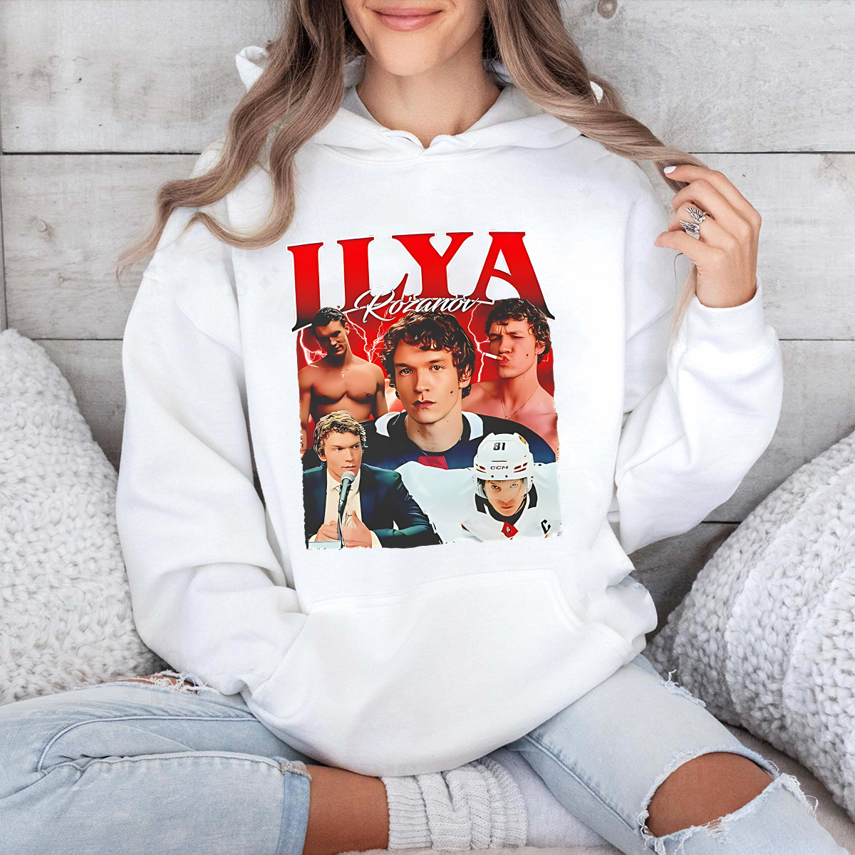 Ilya Rozanov Boston Raiders NHL graphic Unisex T-shirt/Crewneck/Hoodie