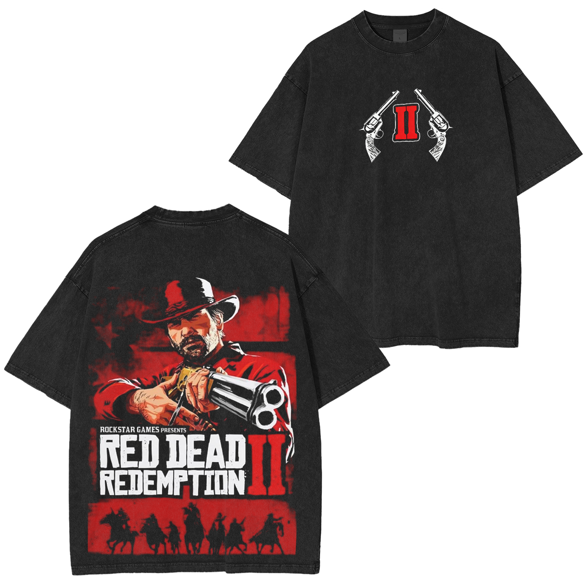 Red Dead Redemption Washed T-Shirt
