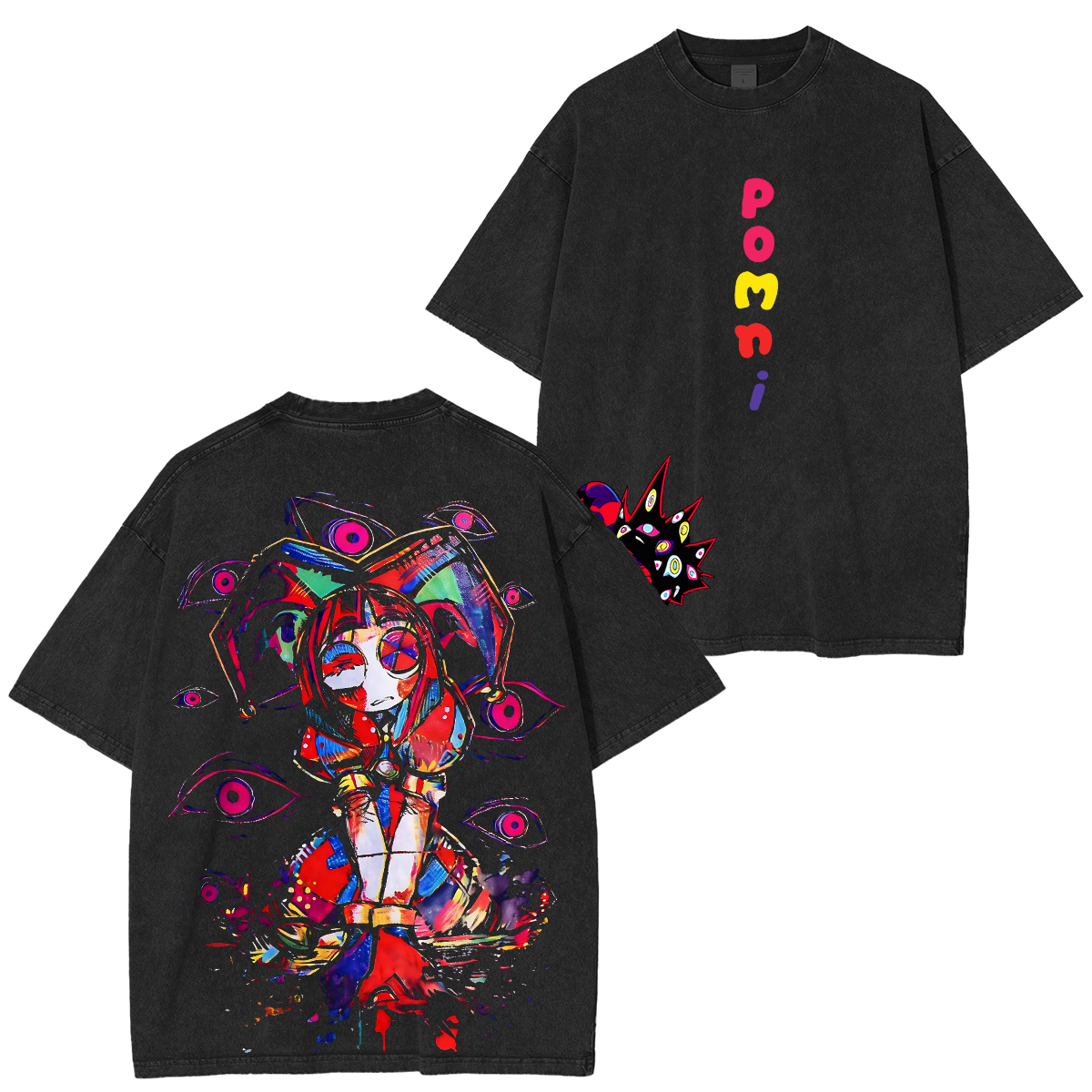 Pomni The Amazing Digital Circus Oversized T-shirt/Crewneck/H