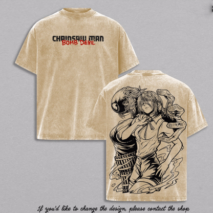 Reze Chainsaw Man Vintage Makima T-shirt/Crewneck/Hoodie