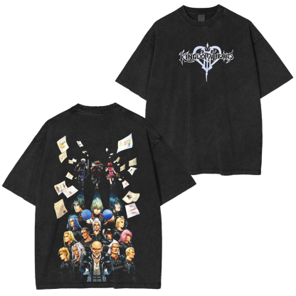 Kingdom Hearts Vintage Washed T-shirt/Crewneck/Hoodie
