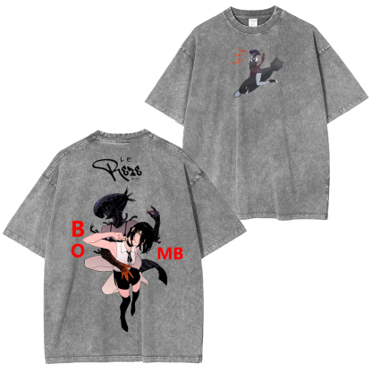 Chainsaw Man Vintage Washed T-shirt/Crewneck/Hoodie