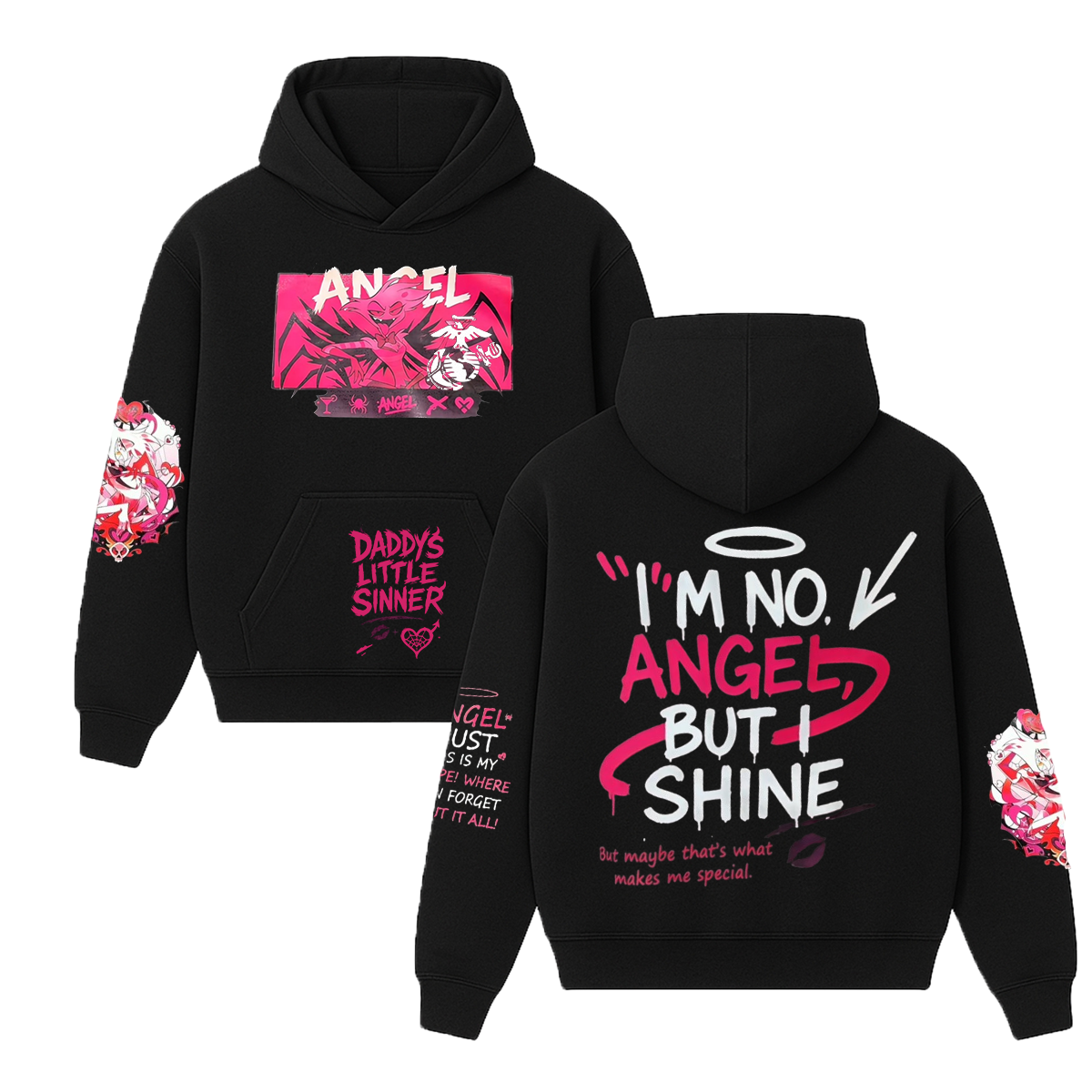 Angel Dust Hazbin Hotel Unisex Shirt/Crewneck/Hoodie