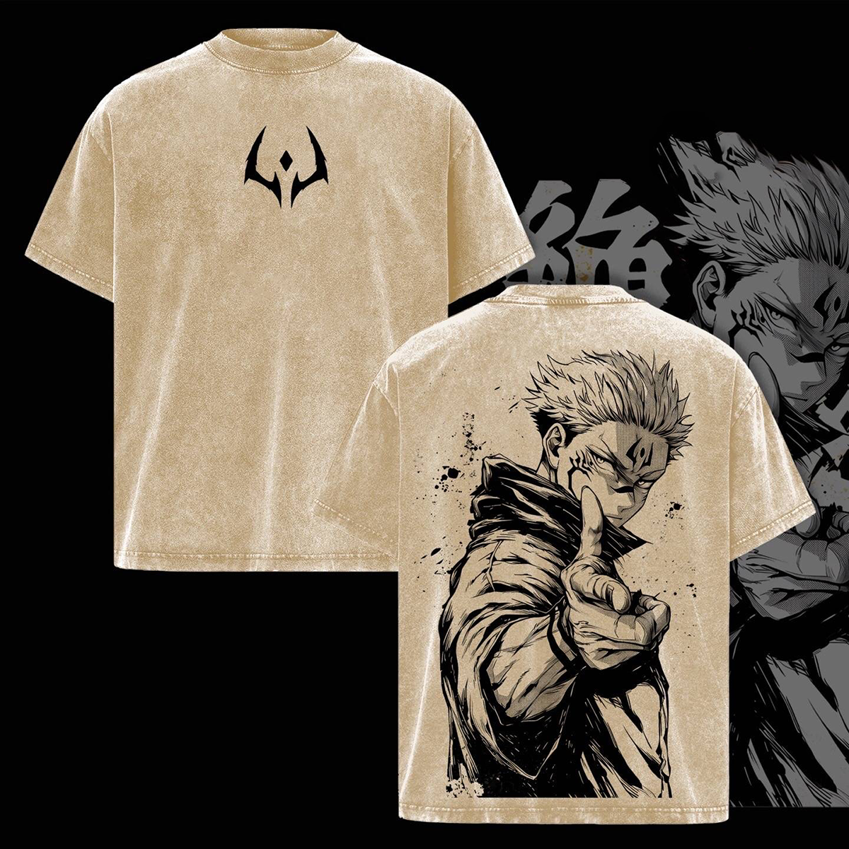 Jujutsu Kaisen Washed T-shirt/Crewneck/Hoodie