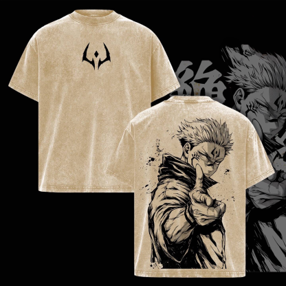 Jujutsu Kaisen Washed T-shirt/Crewneck/Hoodie